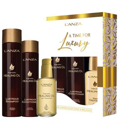 Keratin Healing Oil Holiday Gift Set: A Time For Luxury