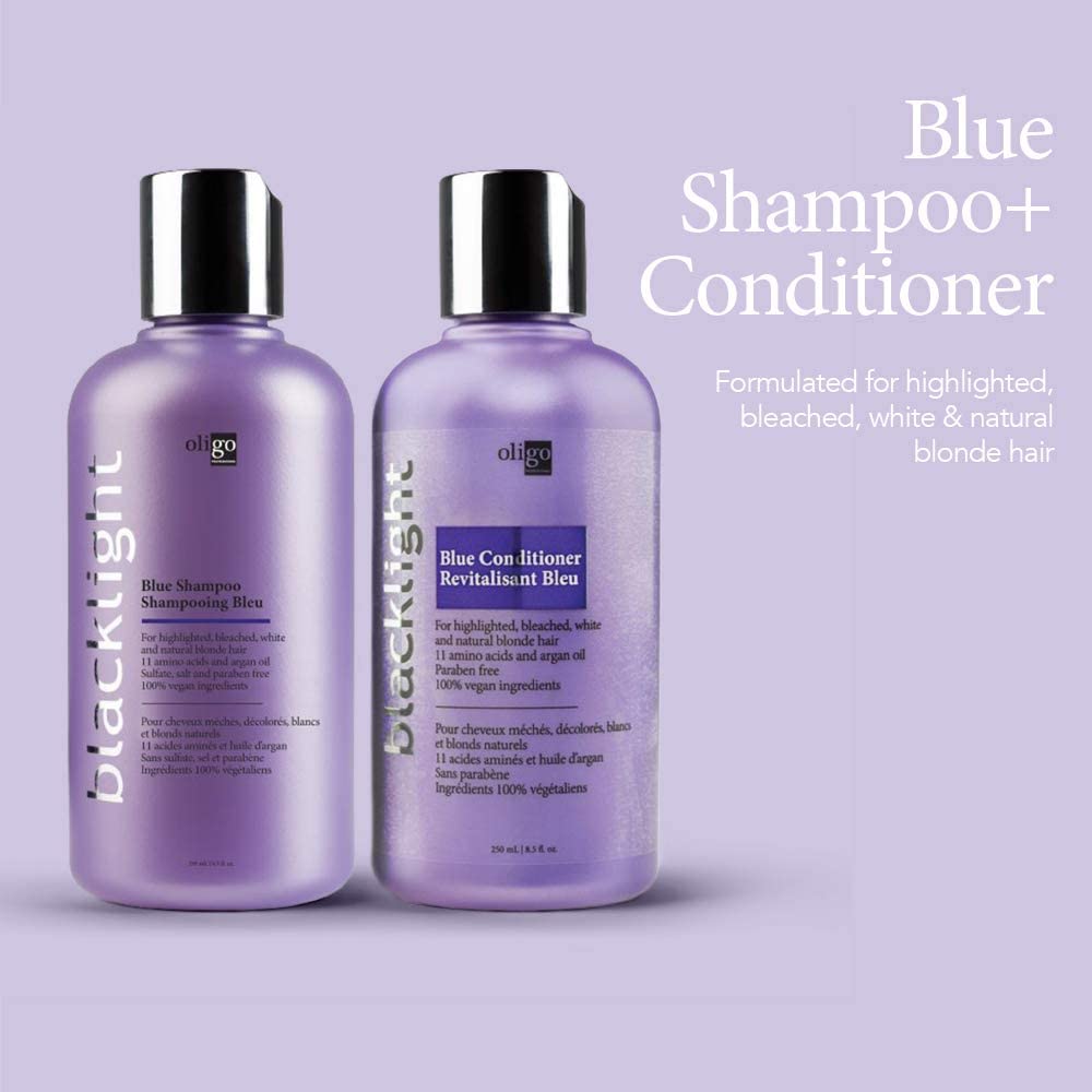 Professionnel Blacklight Blue Shampoo and Conditioner