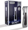 Beret Lithium Ion Cord Cordless Ultra Quiet Electric Trimmer for Professional Barbers and Stylists - Model 08841-3001