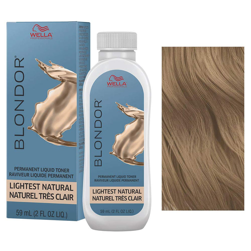 Blondor Permanent Liquid Toner - Lightest Natural