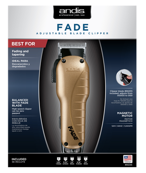 ANDIS Fade Professional Hair Clipper item No. 66245 for men
