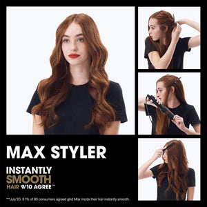 Max Professional Hair Straighteners, Ceramic Flat Irons