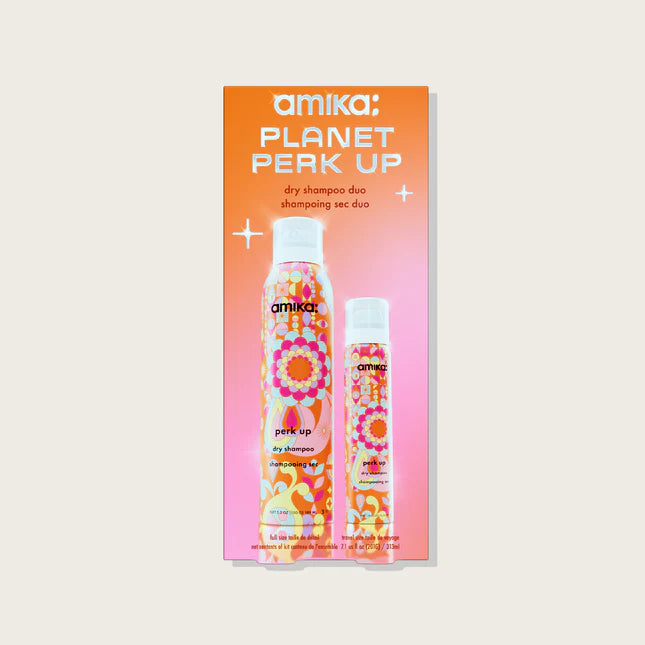 Amika Planet Perk Up Dry Shampoo Duo