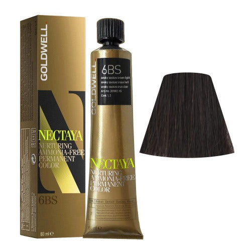 Nectaya Nurturing Hair Color 6BS Smokey Couture Brown Light