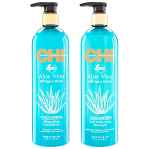 Duo shampoing et après-shampooing à l'aloe vera