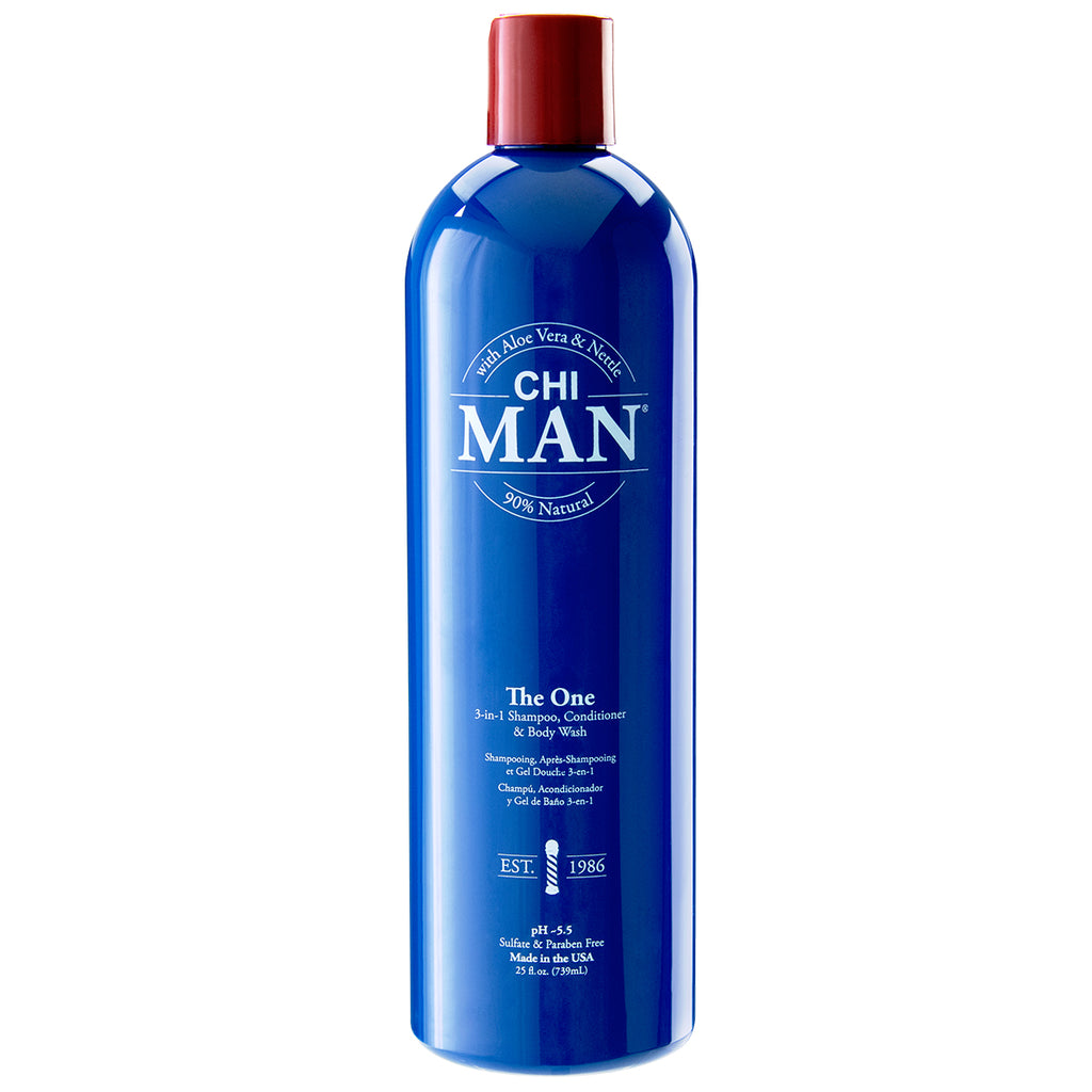 CHI Man The One 3-in-1 Shampoo, Conditioner & Body Wash