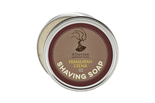 Himalayan Cedar Shave Soap Tin