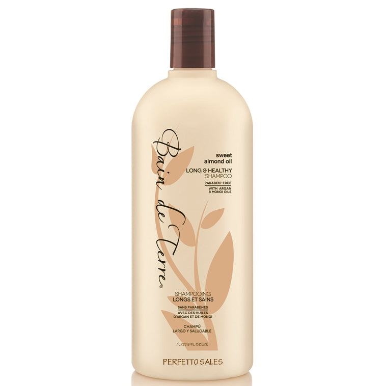 Long And Healthy Sweet Almond Oil Shampoo