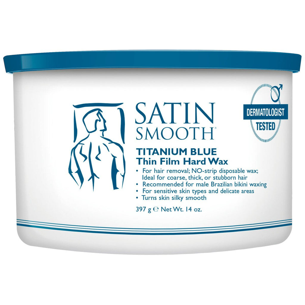 Titanium Blue Hard Wax