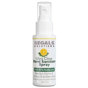 Spray désinfectant pour les mains Ultra Clean de Segals Solutions