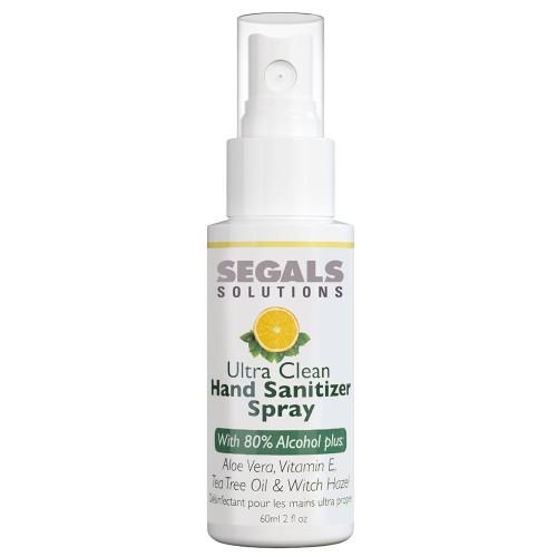 Segals Solutions Ultra Clean Hand Sanitizer Spray