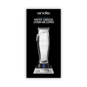 ANDIS Master Cordless Lithium-ion clipper for men