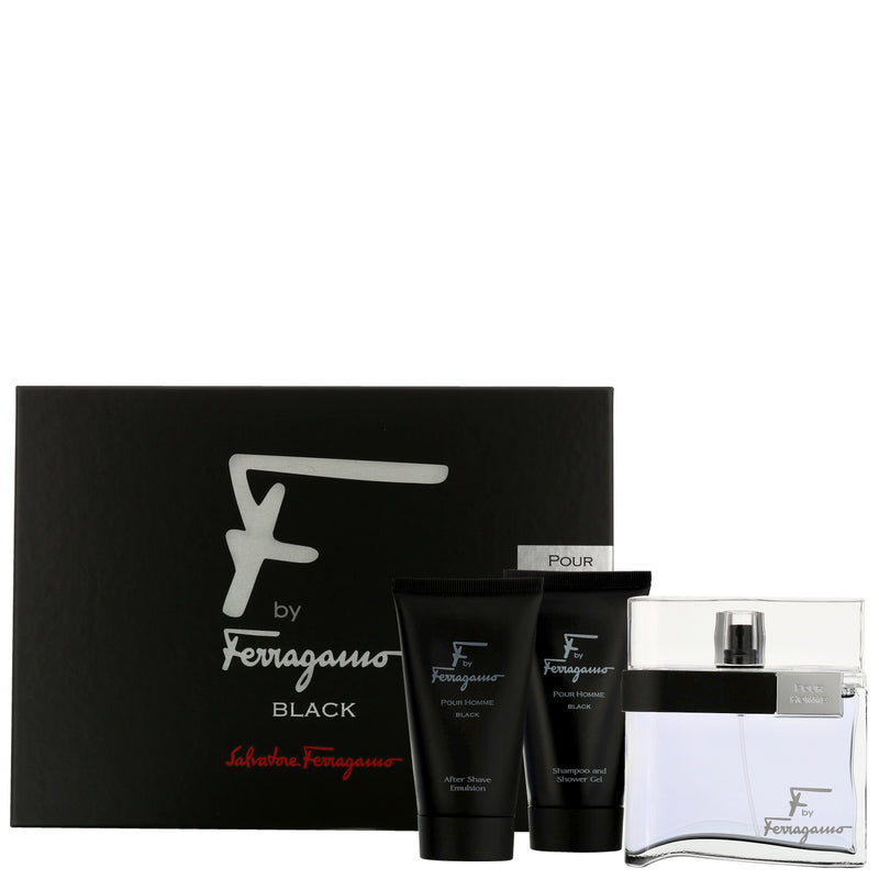 F by Ferragamo Black Gift set