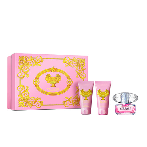 VERSACE Bright Crystal 3-Piece Holiday Gift Set