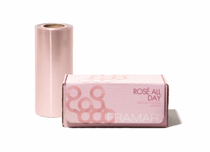 Rouleau de papier d'aluminium Rose All Day, lisse, moyen, 1 lb