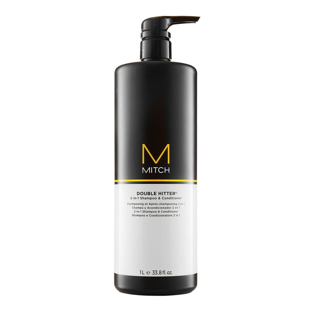 PAUL MITCHELL Mitch Double Hitter 2-in-1 Shampoo & Conditioner for men