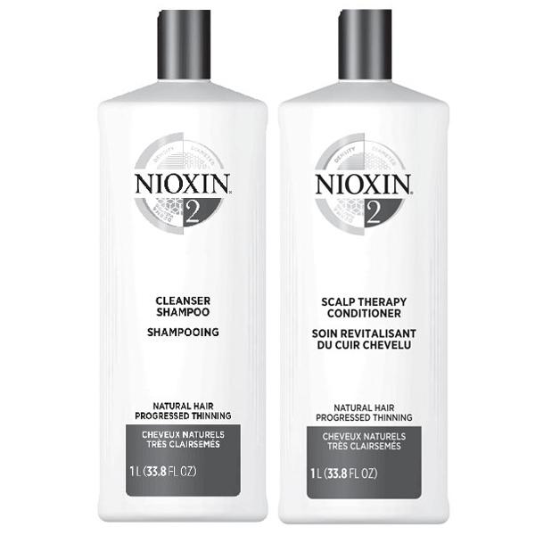 NIOXIN System 2 Cleanser & Scalp Therapy Duo Set shampoo & conditioner