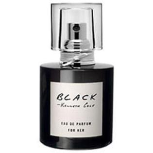 Black eau de parfum spray
