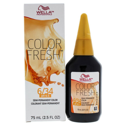 Color Fresh Warm 6/34 Dark Blonde/Gold Red Hair Color