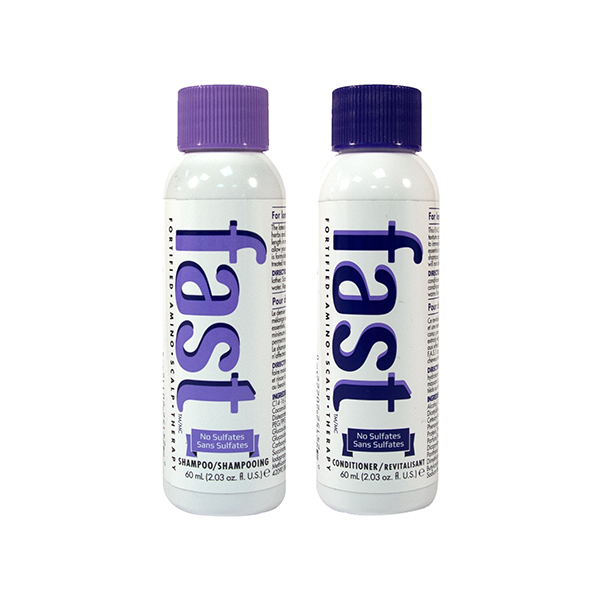fast Shampoo & Conditioner 2 Pack 60 ml and 40 ml