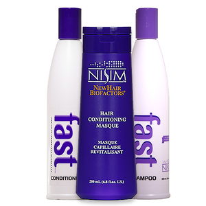 NISIM Fast Bundle Shampoo & Conditioner + Masque revitalisant capillaire